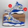 NFL Los Angeles Rams Custom Name Number Air Jordan 13 Shoes V2