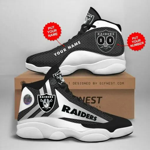 custom raiders shoes