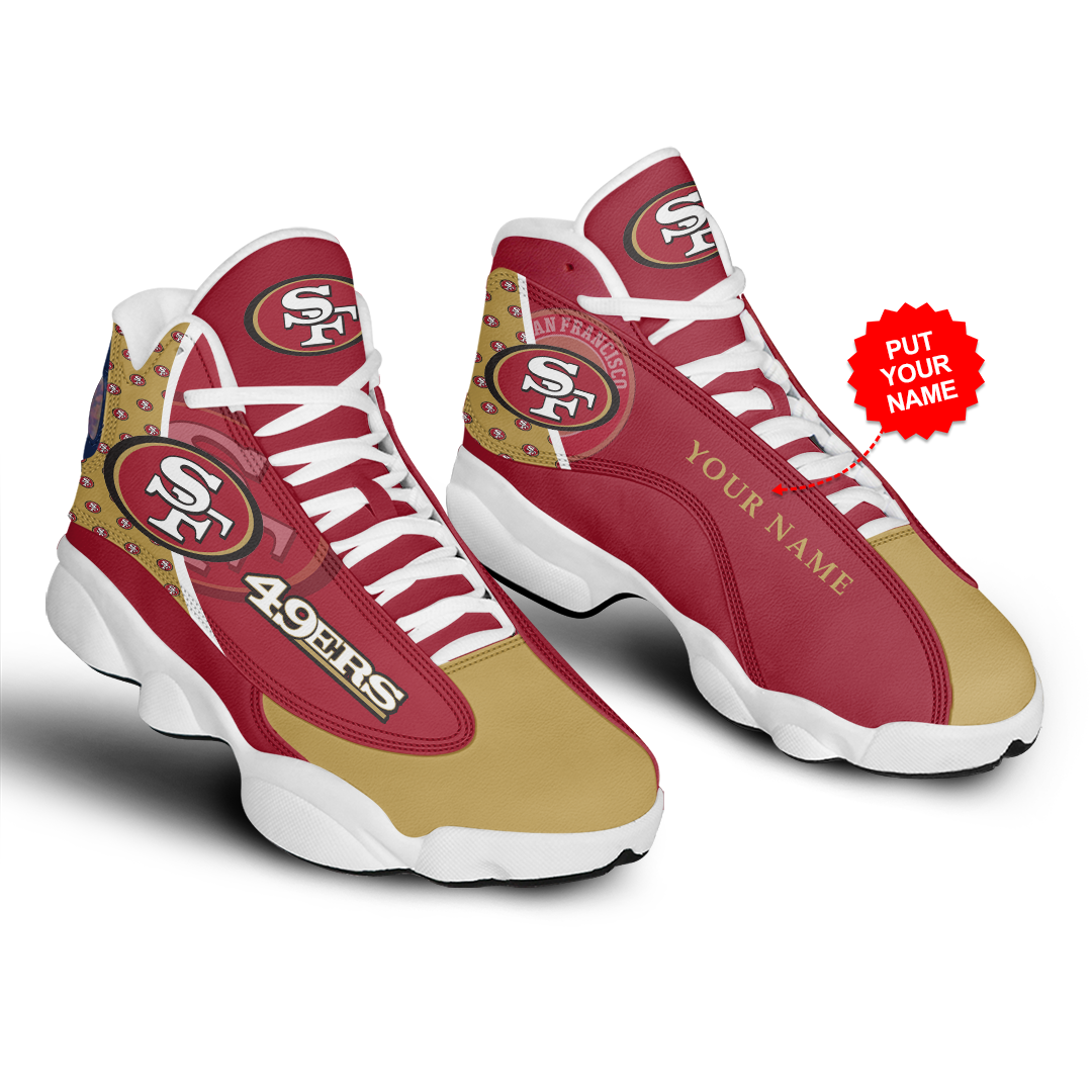 NFL San Francisco 49ers Custom Name Air 