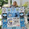 Manchester City Gift For Son Quilt Blanket