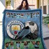 Manchester City Quilt Blanket V2