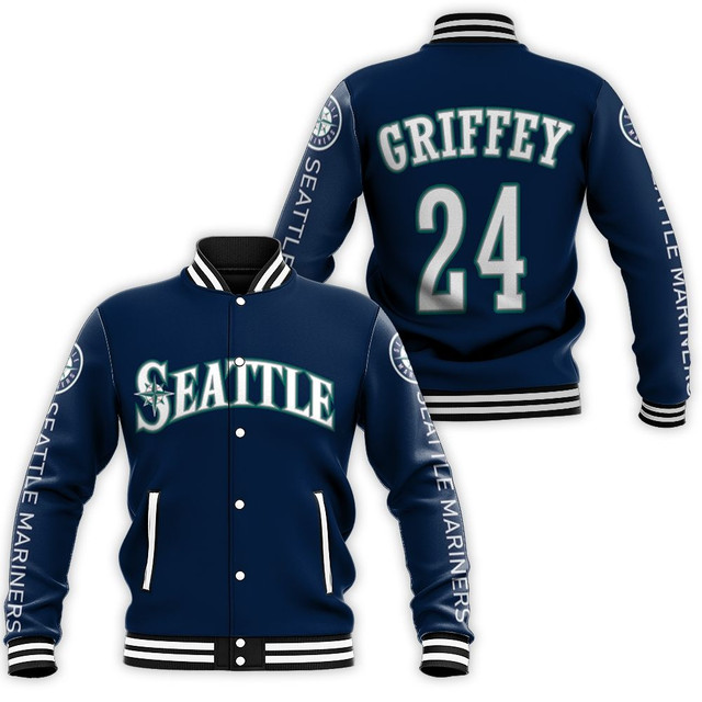 MLB Seattle Mariners 24 Griffey Jersey 