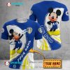 Leeds United Mickey Custom Name T-Shirt