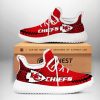 NFL Kansas City Chiefs Red Black Reze Sneakers V2