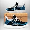NFL Carolina Panthers Black Blue Reze Sneakers V2