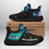 NFL Seattle Seahawks Green Black Reze Sneakers