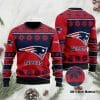 NFL New England Patriots Red Blue Logo Sweater