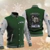 NFL Seattle Seahawks Green Skull Baseball Jacket
