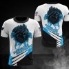 NFL Carolina Panthers White Blue T-Shirt
