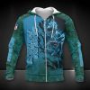 NFL Carolina Panthers Blue Camo Zip Up Hoodie