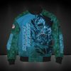 NFL Carolina Panthers Blue Camo Bomber Jacket