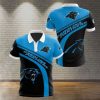NFL Carolina Panthers Blue Black Polo Shirt