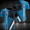 NFL Carolina Panthers Blue Black T-Shirt V3