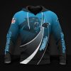 NFL Carolina Panthers Blue Black Pullover Hoodie V2
