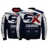 NFL New England Patriots 6x Super Bowl Championship Bomber Jacket