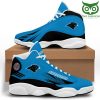 NFL Carolina Panthers Blue Black Air Jordan 13 Shoes