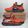 NFL Denver Broncos Orange Navy Bluc Reze Sneakers