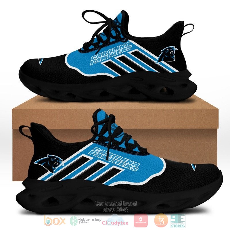 NFL Carolina Panthers Blue Black Max Soul Shoes NFL Carolina Panthers Blue Black Max Soul Shoes