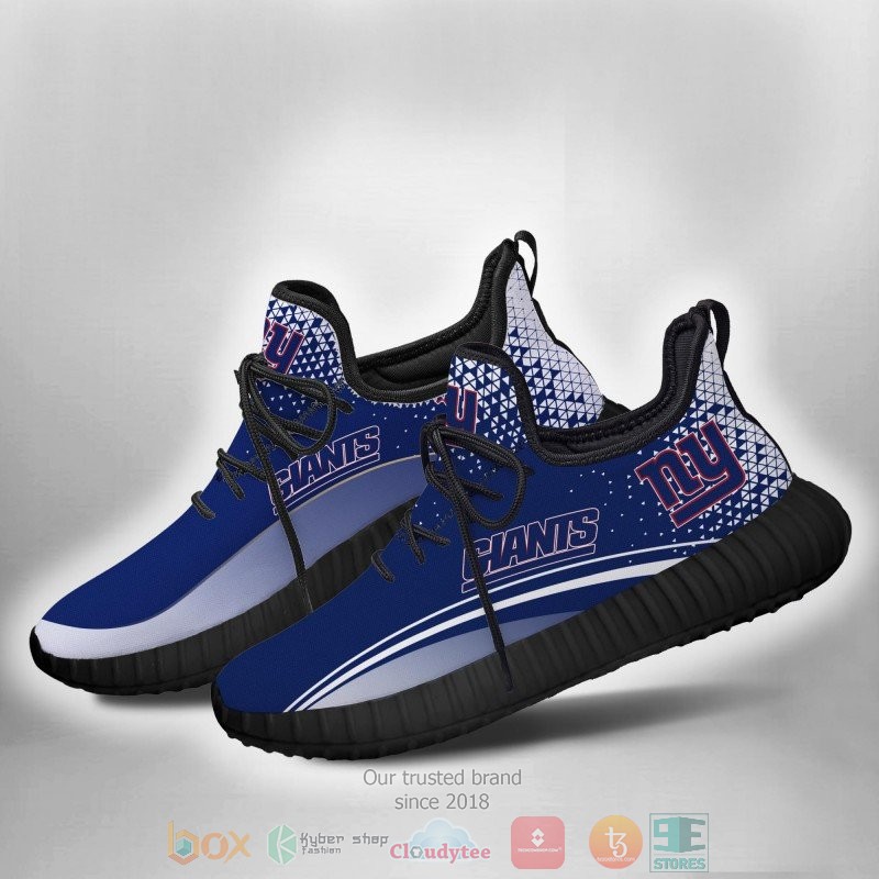 NFL New York Giants Blue White Reze Sneakers NFL New York Giants Blue White Reze Sneakers