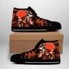 NFL Cleveland Browns Halloween Night High Top Shoes