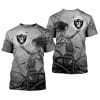 NFL Las Vegas Raiders Silver Limited T-Shirt