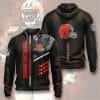 NFL Cleveland Browns Dawg Pound Zip Up Hoodie