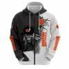 NFL Cleveland Browns Iron Maiden Zip Up Hoodie