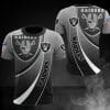 NFL Las Vegas Raiders Silver T-Shirt