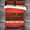 NFL Cleveland Browns Orange Bedding Set V3
