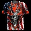 NFL Cleveland Browns Custom Name Number America Flag T-Shirt