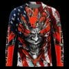 NFL Cleveland Browns Custom Name Number America Flag Sweatshirt