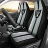 NFL Las Vegas Raiders Black Silver Car Seat Covers