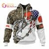 NFL Cleveland Browns Custom Name Number Fish Pullover Hoodie