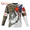 NFL Cleveland Browns Custom Name Number Fish Sweatshirt