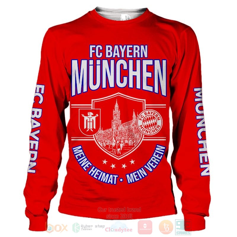 Bayern Munich Red Mia San Mia Sweatshirt