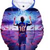 FC Barcelona Lionel Messi 10 Pullover Hoodie V7