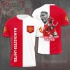 Manchester United Red White Antony T-Shirt