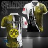 Borussia Dortmund White Dark Yellow For Fans Polo Shirt