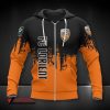 FC Lorient Yellow Black Zip Up Hoodie