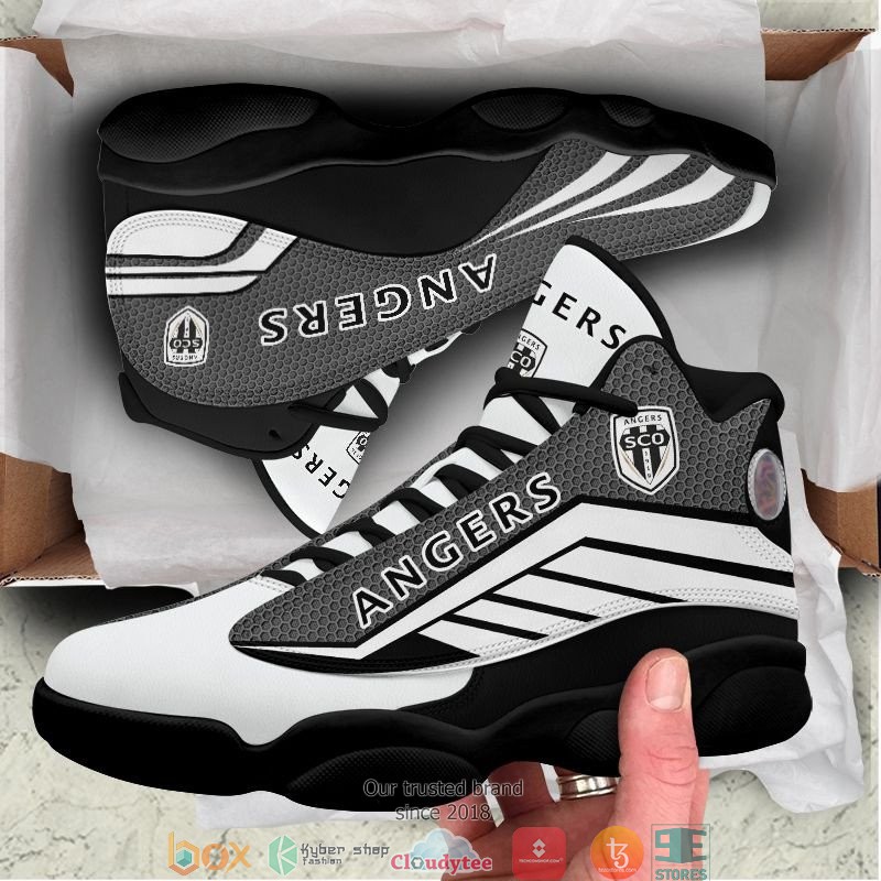 Angers SCO White Black Air Jordan 13 Shoes Angers SCO White Black Air Jordan 13 Shoes