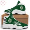 NBA Milwaukee Bucks Green White Air Jordan 13 Shoes