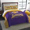 NBA Los Angeles Lakers Purple Gold Establish 1948 Western Conference Bedding Set