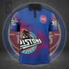 NBA Detroit Pistons Blue Red Logo 1996 - 2001 Polo Shirt