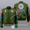 NBA Los Angeles Clippers Green Bomber Jacket