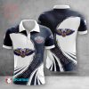 NBA New Orleans Pelicans Navy White Polo Shirt