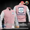 EFL Preston North End FC Pink White Baseball Jacket