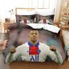 Paris Saint-Germain FC Kylian Mbappé Bedding Set V10
