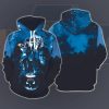 NBA Utah Jazz Horror Movies Halloween 3D Pullover Hoodie