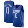 Los Angeles Clippers Russell Westbrook Nike Icon Edition Blue NBA Jersey