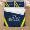 NBA Utah Jazz Navy Yellow Bedding Set
